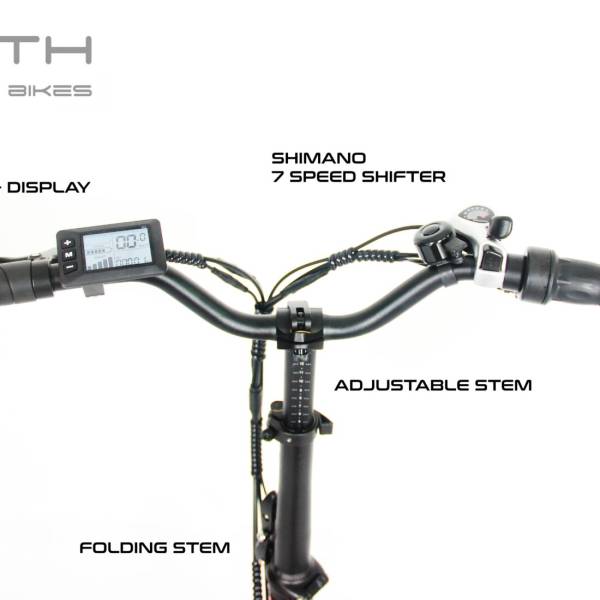 Earth Ant TX-24 folding eBike Charcoal - Image 5